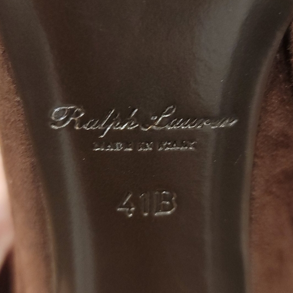 Ralph Lauren calf  suede ankle boots nwt - Picture 8 of 10